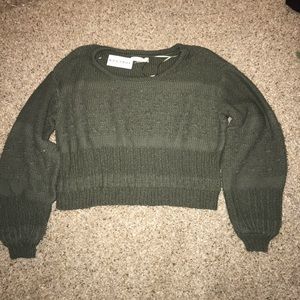 Pacsun cropped sweater